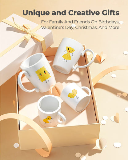 Sublimation Ink Refilled Bottles with Heat Tape Refill for ET2400 XP4105 XP4100 ET2720 ET2760 ET2750 ET4800 ET-2800 ET-2803 ET-2850 Inkjet Printers Heat Press Transfer on Mugs T-Shirts