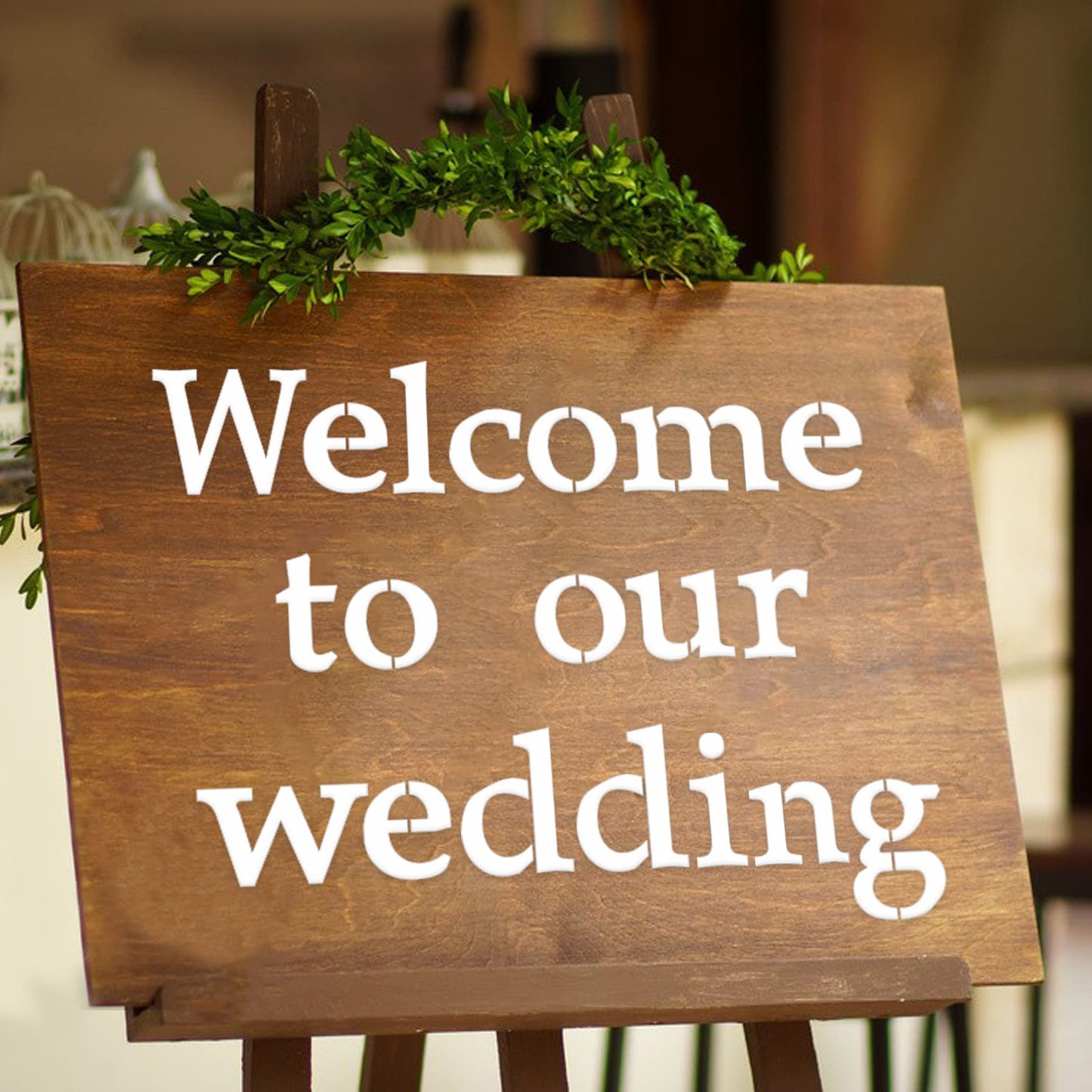 1 Inch Alphabet Letter Stencils, 65 Pcs Reusable Plastic Letter Number Symbol Interlocking Drawing Template Kit for Painting on Wood, Wall, Fabric, Rock, Signage, Door Porch