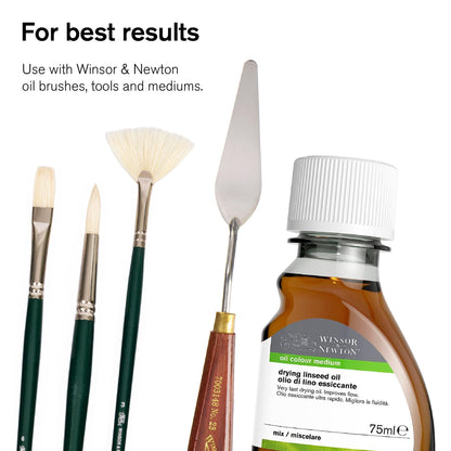 Oil Color Paint Set, 10 x 12ml (0.4-oz) Tubes