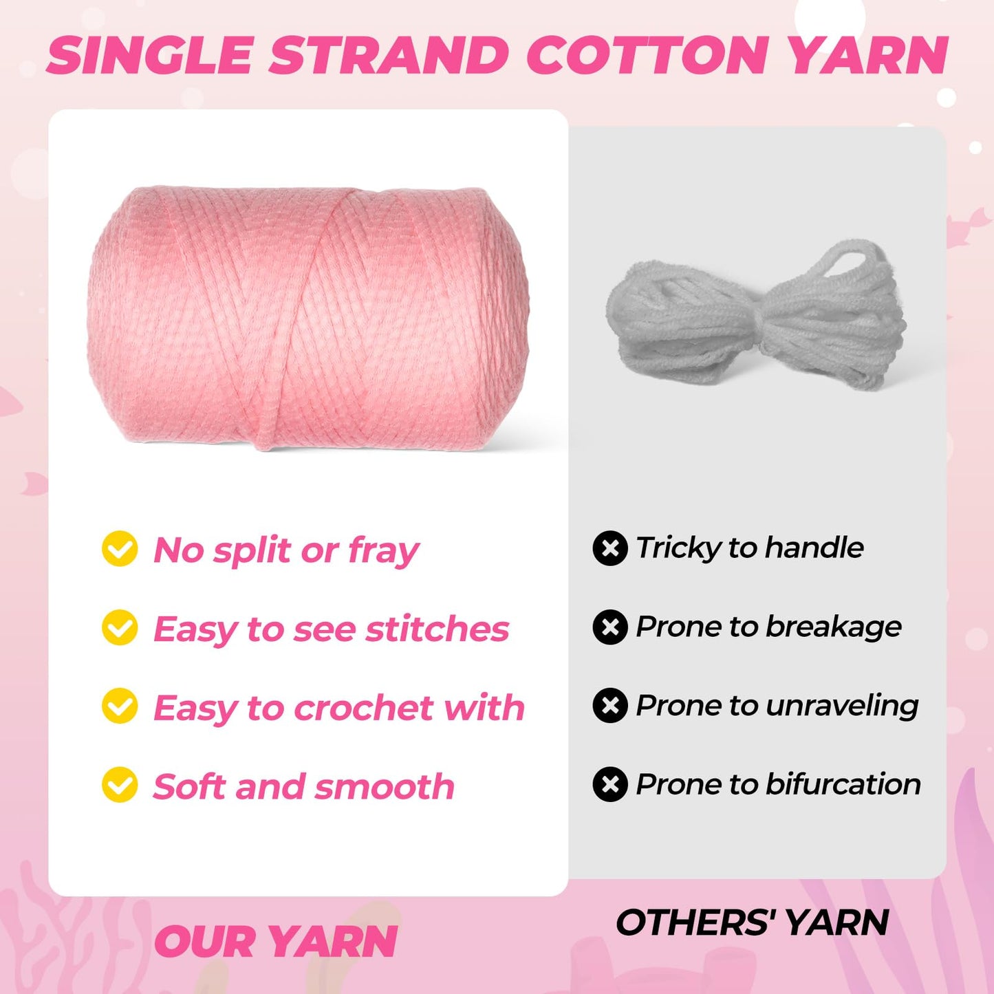 Crochet Kit for Beginners, Crochet Animal Kits,Crocheting Kit for Starters with Step-by-Step Video Tutorials, Beginner Crochet Kit for Adults (Axolotl 1Pack)