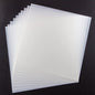 10PCS 7mil Blank Mylar Stencil Sheets,12X12 inch Milky Translucent PET Blank Stencils Sheets,Template Material for Cutting Machines, Laser Cutting, Food-Safe Craft Plastic