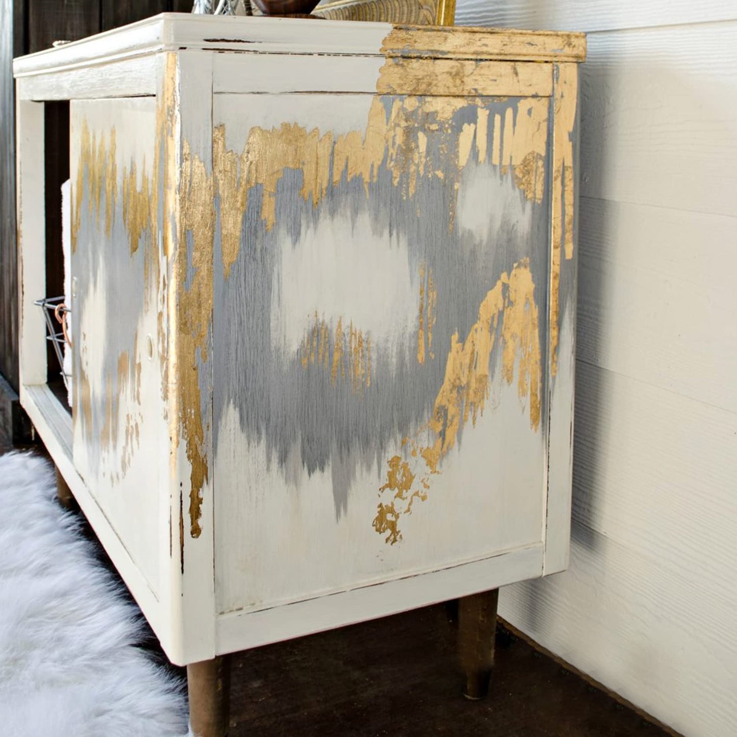 Gold Leaf Sheets, 100 pc 5.5" Gold Foil Paper for Arts Craft, Painting, Gilding, Slime, Nail Design, Furniture Decoration