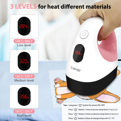 Mini Heat Press, Heat Transfer Machine, Constant Temp Control, Insulated Safety Base, Fits for Crafts, T-Shirt, Hat, Cap, Pillows(White Pink)