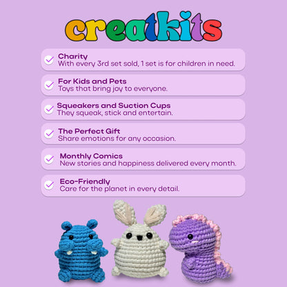 Crochet Kit for Beginners – Koala | Easy DIY Crochet Animal Kit with Step-by-Step Video – Craft Set for Adults & Kids – Includes Yarn, Hook, Tools & More