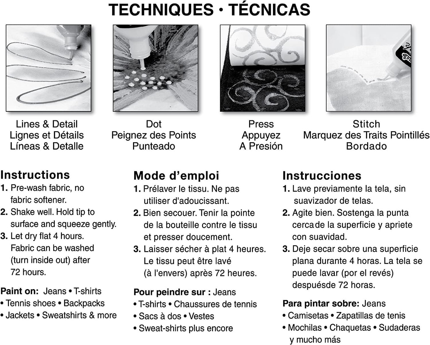 Fabric Paint Pack - Non-Toxic and Permanent 3D Puff Paint for Fashion Party, 20 Color Pack