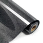 Black Glitter HTV Heat Transfer Vinyl Rolls- 10" x 8ft. Glitter HTV Black for Shirts. Iron on Vinyl and Heat Transfer Vinyl for All Cutters Machines. Easy to Cut & Weed Heat Vinyl Designs