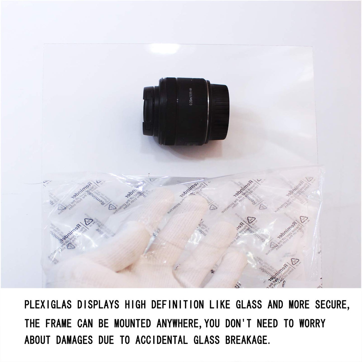 14x14 Frame Black With Mat 10x10 Solid Wood Picture Frames Wall Mounting (1 pack, 14x14 Inch)…