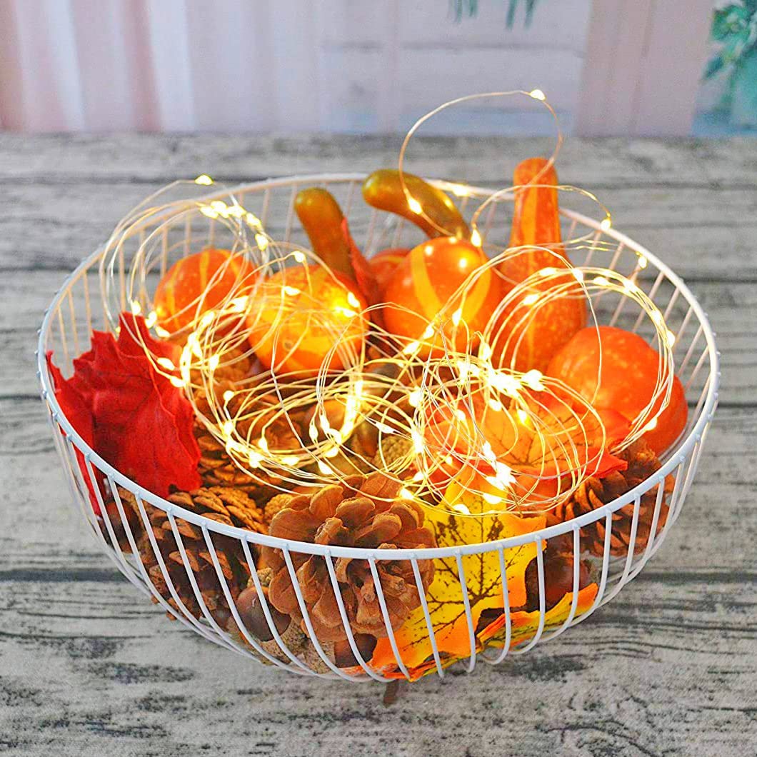 Mixture of Artificial Pumpkins, Lifelike Maple Leaves, Realistic Acorn with Natural Cap, Pine Cones for Festival Halloween Thanksgiving Fall Harvest Home Decoration(50pcs)