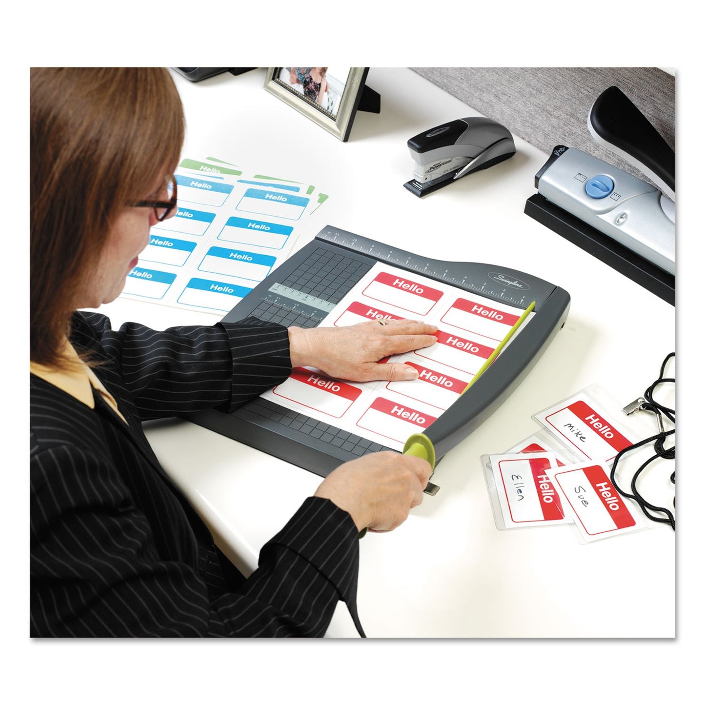 Paper Cutter, Guillotine Trimmer, 12" Cut Length, 10 Sheet Capacity, ClassicCut Lite (9312)