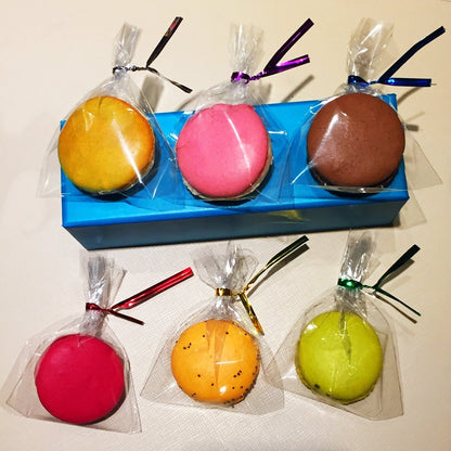 200 Treat Bags 3x4 with 200 Twist Ties 4" 6 Mix Colors - 1.4 mils Thickness OPP Plastic Bags for Lollipop Candy Cake Pop Chocolate Cookie Wrapping Buffet