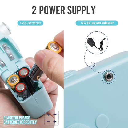 Handheld Sewing Machine CS101,Sewing Machines for Beginners,Portable Electric Mini and Samll Hand Held Kit for Adults and Kids Ages 8-12 Included Mannual and Accessories,Sewing Hem Quick Stitching