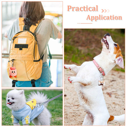 Keychain Bulk with Key Chain Swivel Hook D Rings and Slide Buckles for Handbag Purse Hardware Craft (1 Inch)