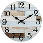 Wall Clock Battery Operated 10 Inch Silent Non-Ticking Coastal Country Style Decorative for Living Room, Kitchen, Home,Bathroom, Bedroom, Laundry Room