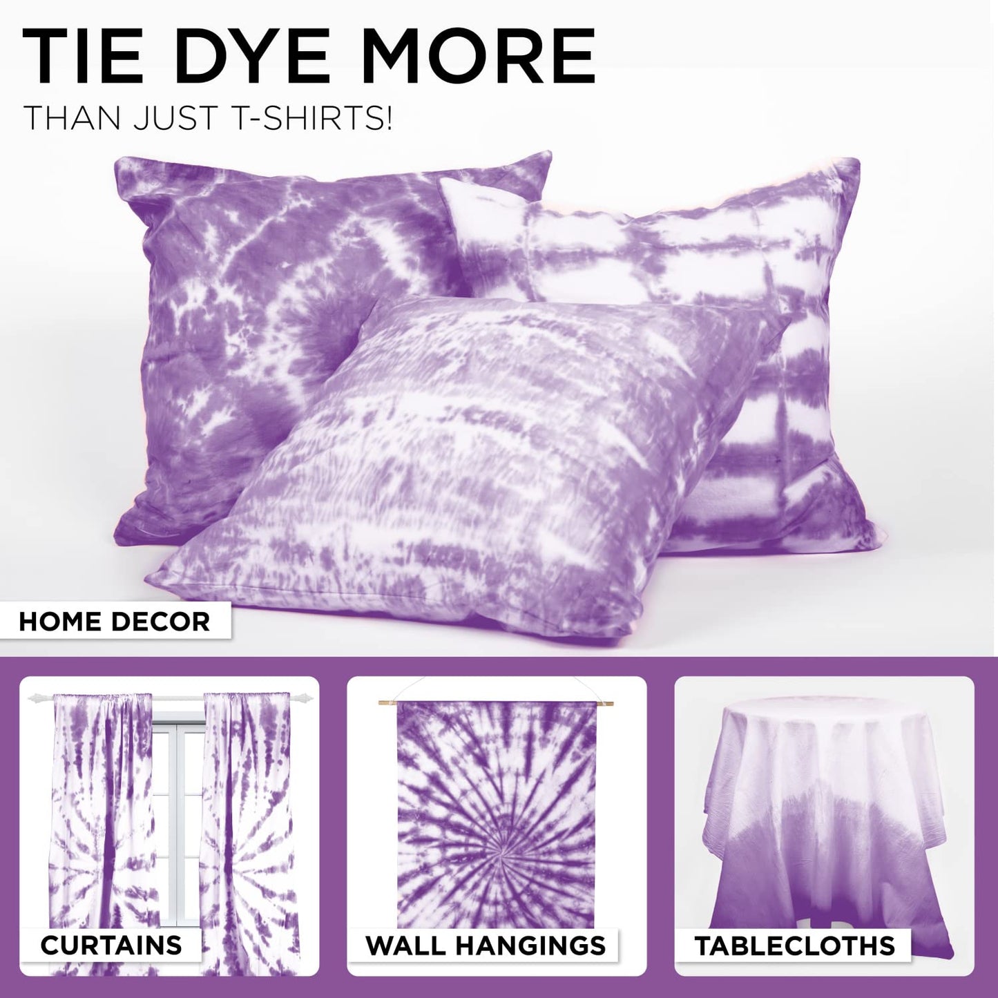 One Step Mini Princess Kit in Pink and Purple Tie Dye