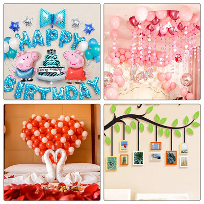 1000pcs Glue Point Clear Balloon Glue Removable Adhesive Dots Double Sided Dots of Glue Tape for Balloons Craft Glue Points Dots Sticky Dots or Wedding Decoration