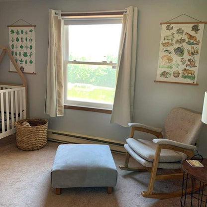 Magnetic Poster Hanger Frame, 12x16 12x18 12x24 Teak Wood Magnet Poster Frame for Posters, Prints, Photos, Pictures, Maps, Scrolls, and Canvas Artwork