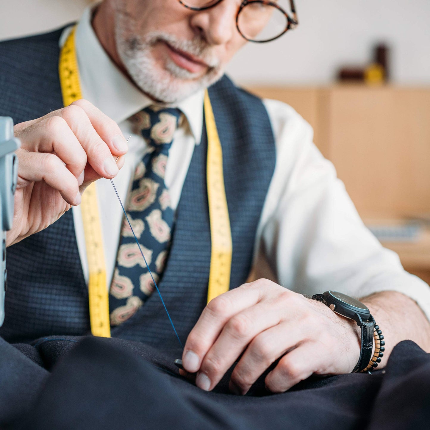 Premium Large Eye, Large Gauge Needles for Hand Sewing - Assorted Sizes, Including Embroidery - 25/50 PCs with 2 Threaders