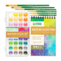 Watercolor Paint Set - 36 Premium Paints - 12 Page Pad - 6 Brushes - Painting Supplies with Palette, Watercolors, Art Pad Paper and Artist Brushes