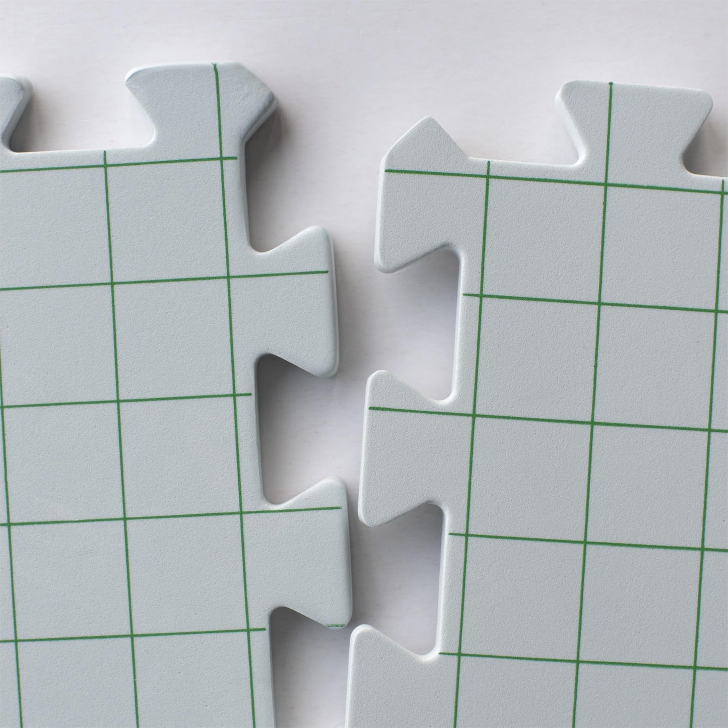 Interlocking Needlepoint, Knitting, and Crochet Blocking Boards, 12'' W x 12'' L, White, 4 Pc