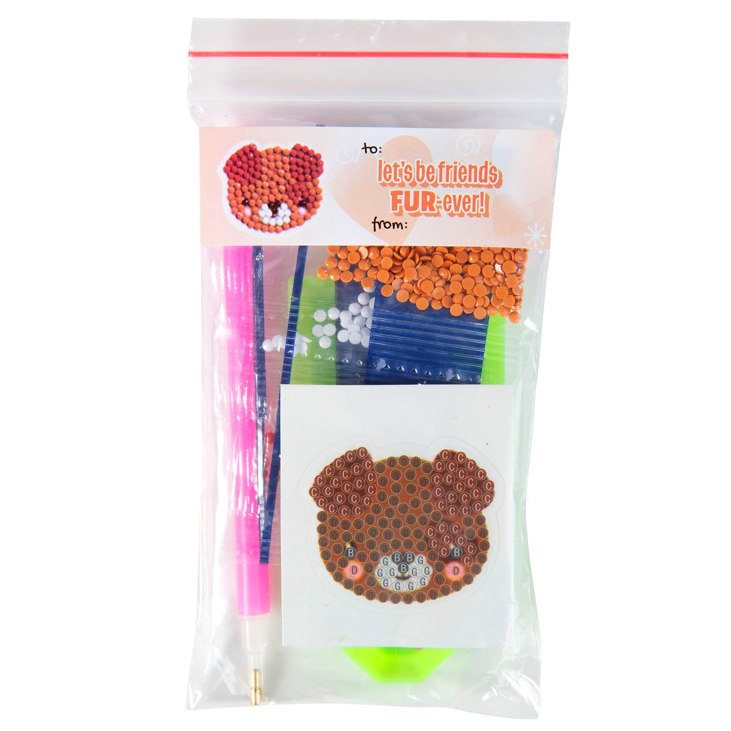 Pet Buddies Diamond Painting Kits (24ct)- Perfect Goodie Bag Party Favors for Kids Birthday Party -Each Includes Animal Gem Craft Activity & Sticker- Kids Multi-Item Party Favor Packs for Boys & Girls