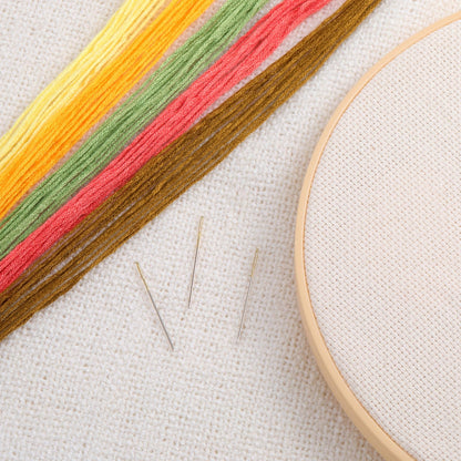 Cross Stitch Needles Size 26 Gauge Embroidery Hand Needles Sewing Needles, 100PCS Cross Stitch Needles + 2 Needle Threader in Transparent Box Large Eye Sewing Needles for Cross Stitching Supplies