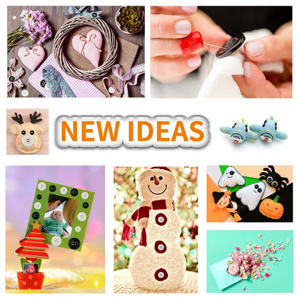 160 PCS (Black and White) Craft Buttons, Resin Buttons in 5 Sizes 2/5", 1/2", 3/5", 4/5" and 1" for Shirts, Suits and Other Garment Sewing Buttons and DIY Craft Projects