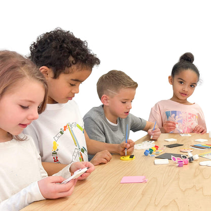 DIY Mini Magnetic Tiles Fridge Magnet, Make Your Own Mini Magnet Tiles DIY Art & Craft Kit, Fun & Creative Birthday Gift for Girls Boys Teens, Arts and Crafts for Kids Ages 8-12 13 Years & Up