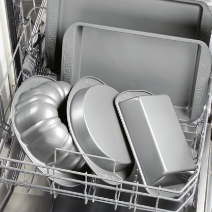 Bakeware Springform Baking Pan, Round Nonstick Cheesecake Pan - 9 Inch, Gray