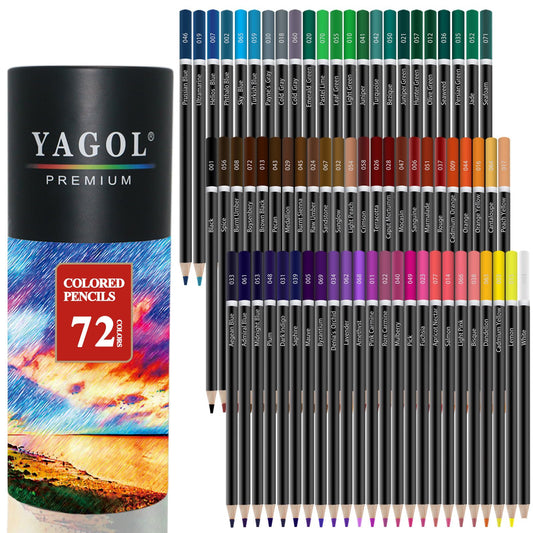 Colored Pencils for Adult Coloring Books, 72 Colored Professional Drawing Pencils, Coloring Pencils for Adults Beginners Teen & Pro.