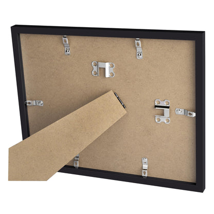 Certificate Frame with Clear Plexiglass, 8.5 by 11 Picture Diploma Document Degree Frames for Wall and Tabletop, Black, 1 Pack