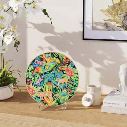 5 Pack Acrylic Display Stand, Plate Stand for Display, Clear Easel Stand, Display Holder for Card, Frame, Picture, Magazine, Book, CD, Phone (Small/ 3 Inch)