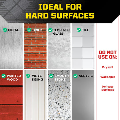 Mount Multi-Purpose Gel Tape, Double-Sided Tape for Heavy Duty Applications, Removable Mounting Tape, Nano Tape, Water-Resistant Clear Mounting Tape, Holds up to 20 lbs, 1-Pack