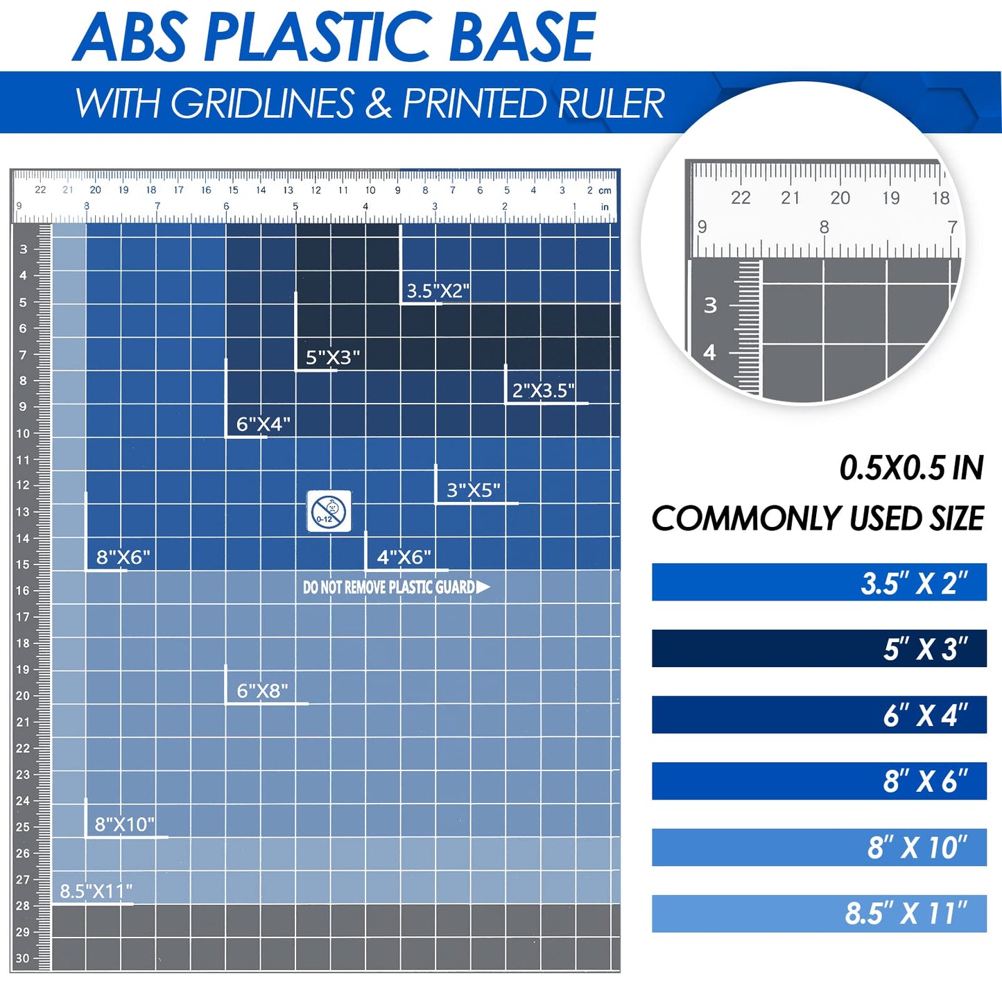 Paper Cutter 12" Cut Length Paper Trimmer, Guillotine Trimmer with 12 sheet Capacity Paper Cutting Board, Heavy Duty Guillotine Paper Cutters and Trimmers for Cardstock Paper Crafts Paper Slicer