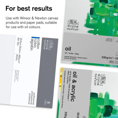 Oil Color Paint Set, 10 x 12ml (0.4-oz) Tubes