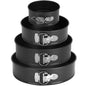 Cake Pan Set for Baking, Non-Stick Springform Pans Set of 4 (4, 7, 9 10inches), Round Cake Pans,Cheesecake Pan, Leak-Proof Cake Pans with Removable Bottom