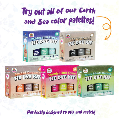 Black Tie Dye Kit, DIY Tie Dye Kit for Kids, Clothing Dye Supplies, Tie Dye Kits for Adults, 9 Full Bottles