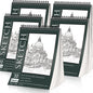 5 Pack Sketch Book 8.5" x 11" Set, Top Spiral Bound Sketch Pad 150 Sheet Total (68lb/100gsm), Drawing Paper Pad, Sketch Book for Kids, Artist, Adult Art Supplies