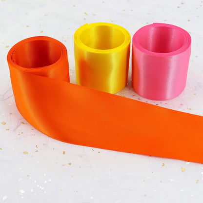 Double Face Satin Ribbon - 1-1/2" Solid Color Assortment, 40 Yards Per Package - Gift Wrapping & Crafts