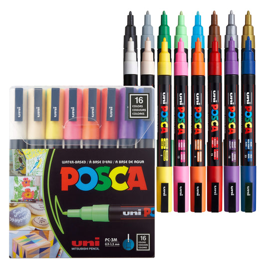 Acrylic Paint Marker Set, Fine, Multicolor