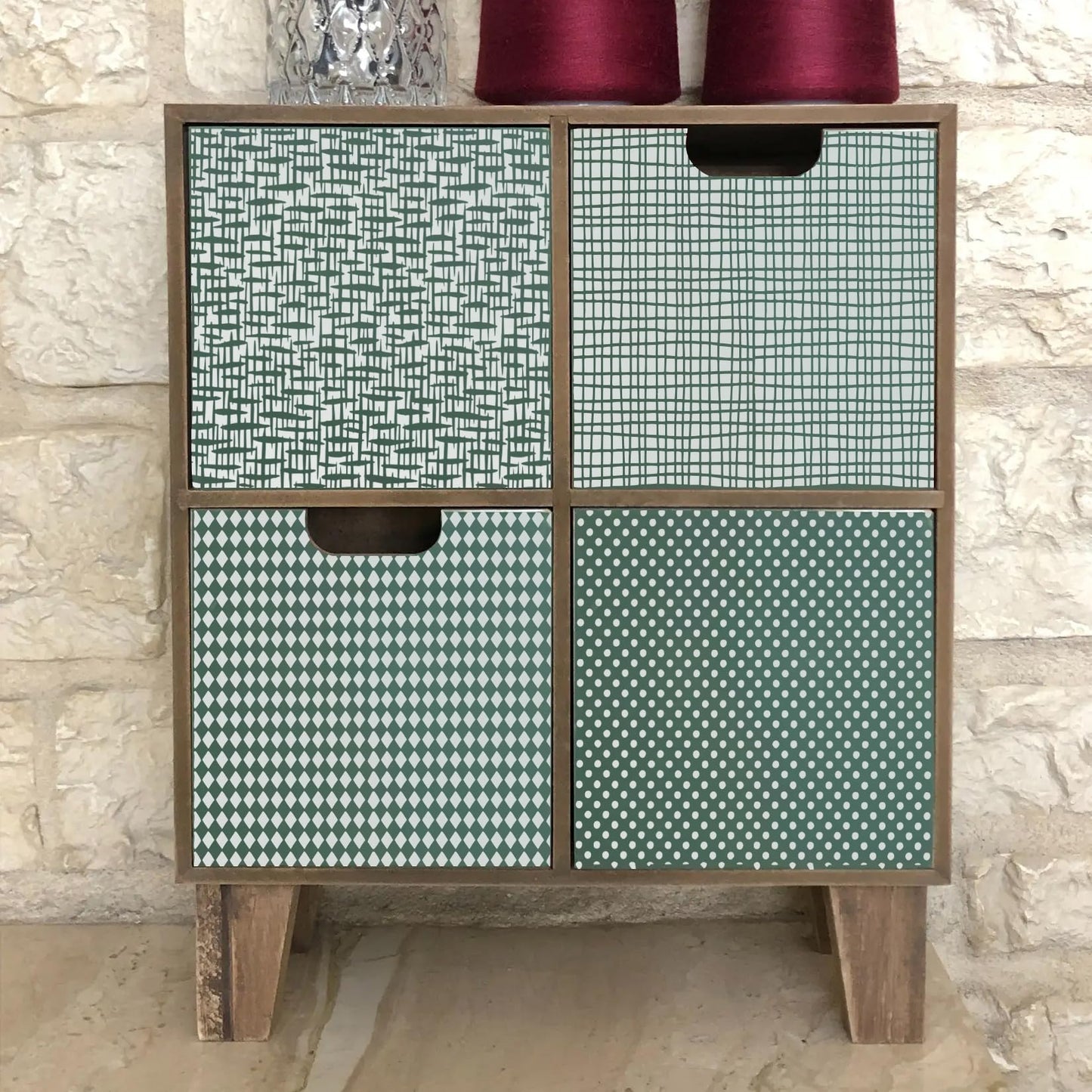 16 Pieces Stencils for Painting, Abstract Texture Stencils Crafts Reusable Layering Stencil Brick Shoe Pattern Templates for Drawing Card Making Canvas Furniture Paper