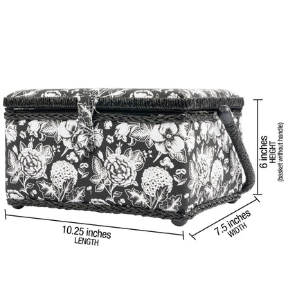 07232 Sewing Basket with Sewing Kit Accessories