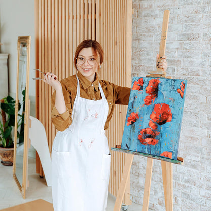 2 Pack Stretched Canvas for Painting 11x14 Inch, 100% Cotton Blank Painting Canvas for Acrylic or Oil Paint, Pre-Primed, 5/8 Inch Profile