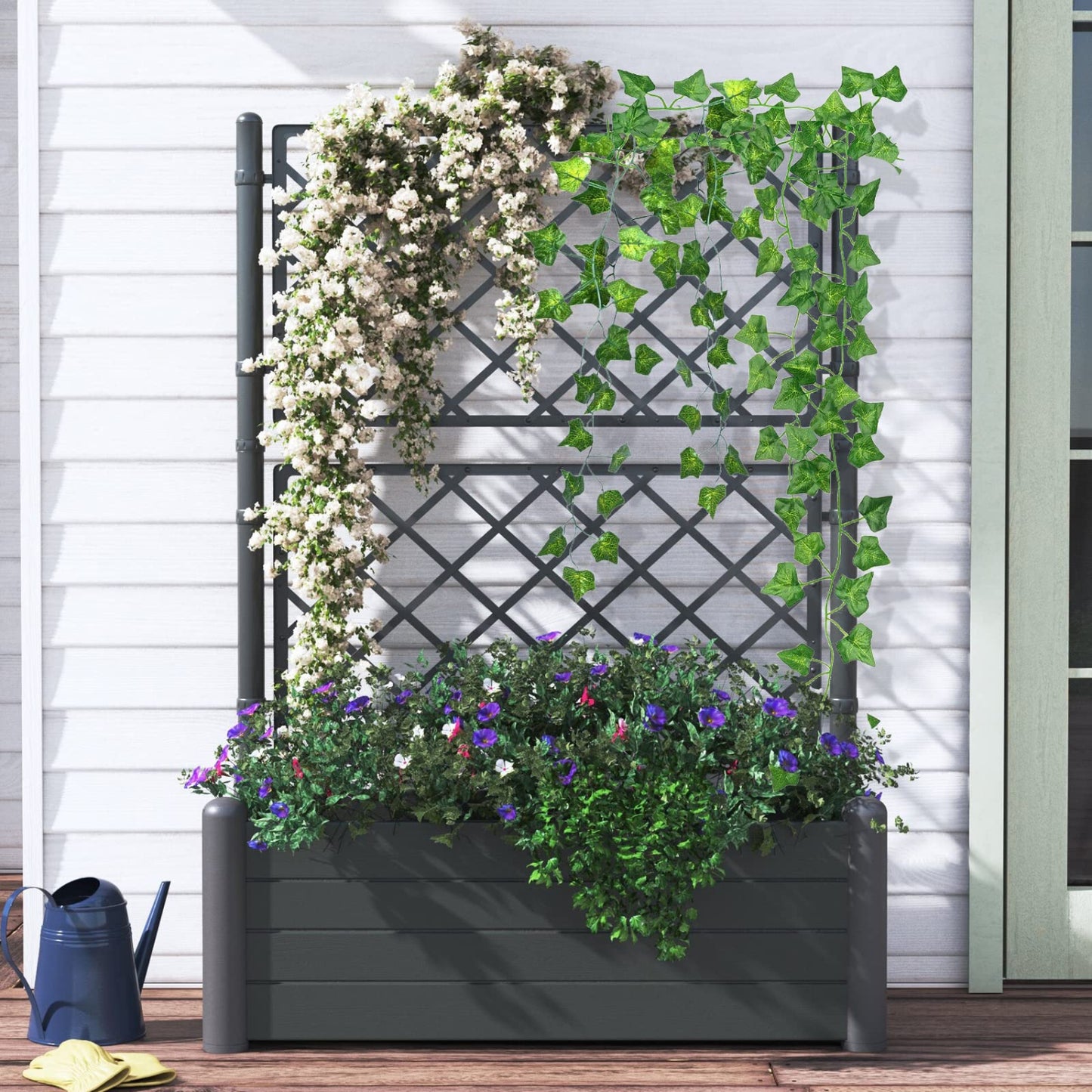 12 Pack 84Ft Artificial Ivy Garland, Fake Vines UV Resistant Greenery Leaves Fake Plants Hanging Aesthetic Vines for Home Bedroom Party Garden Wall Room Decor