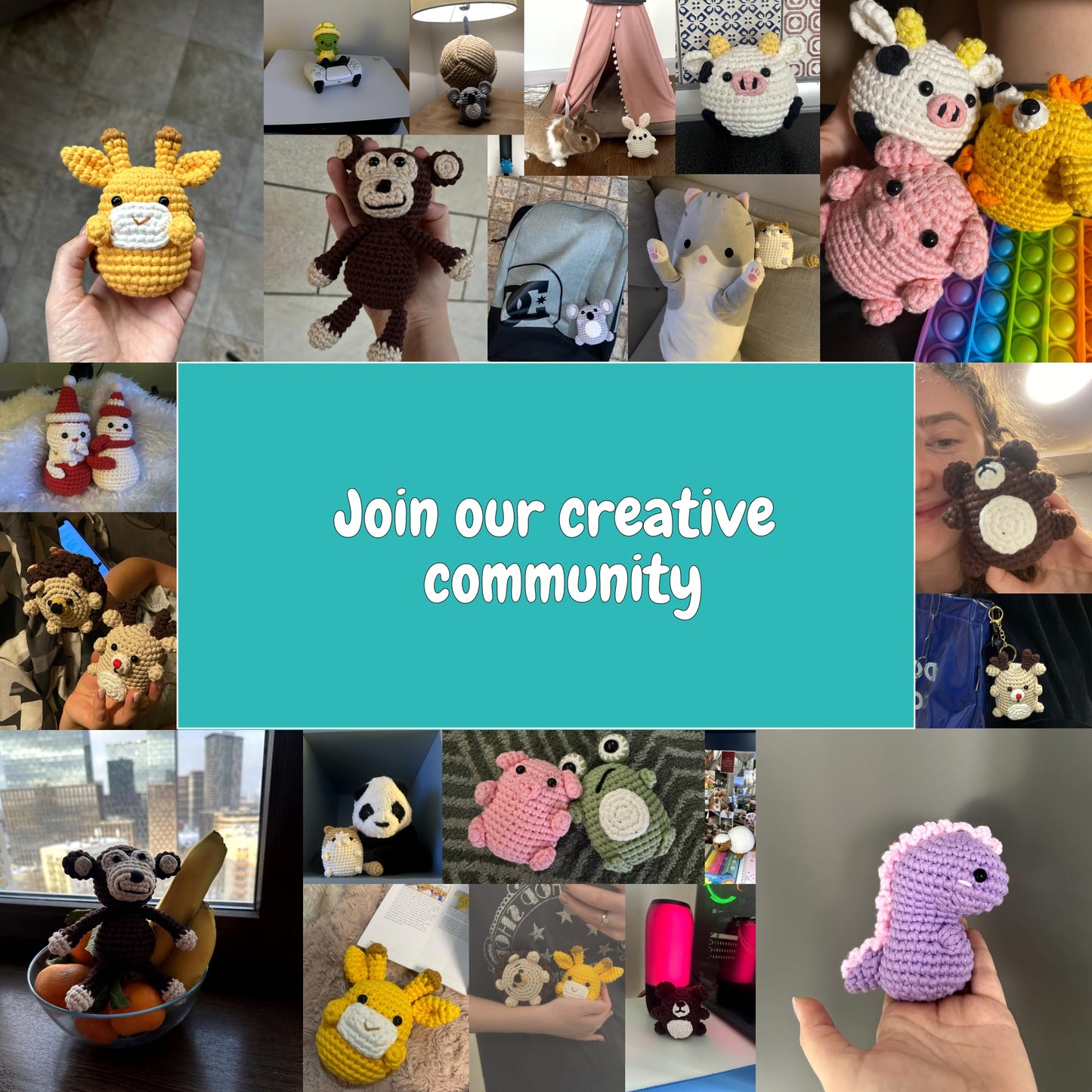 Crochet Kit for Beginners – Koala | Easy DIY Crochet Animal Kit with Step-by-Step Video – Craft Set for Adults & Kids – Includes Yarn, Hook, Tools & More