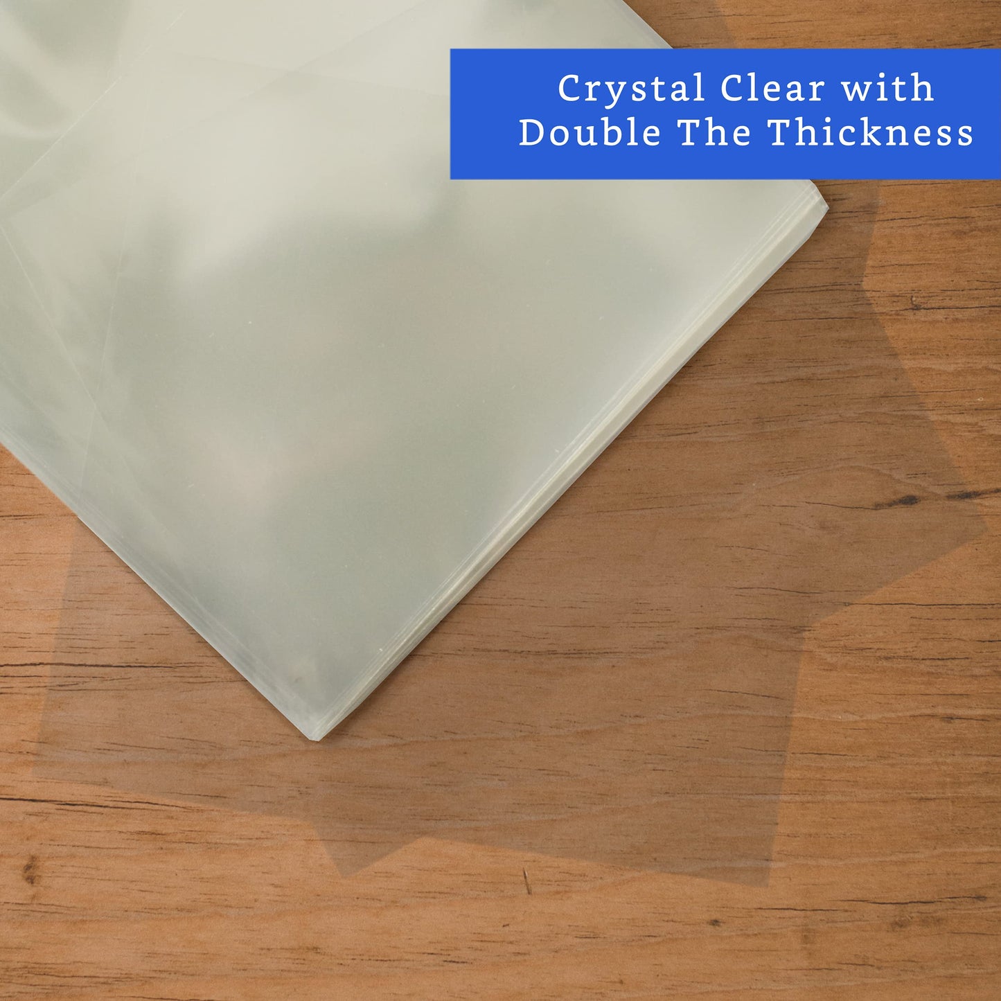 Clear Candy Wrappers for Caramels (300 Pcs 5 x 5 inches) - Natural Clear Cellophane Candy Wrapper - Caramel Wrappers - Wrapping Paper for Caramels, Chocolate, Nougat and Lollipops
