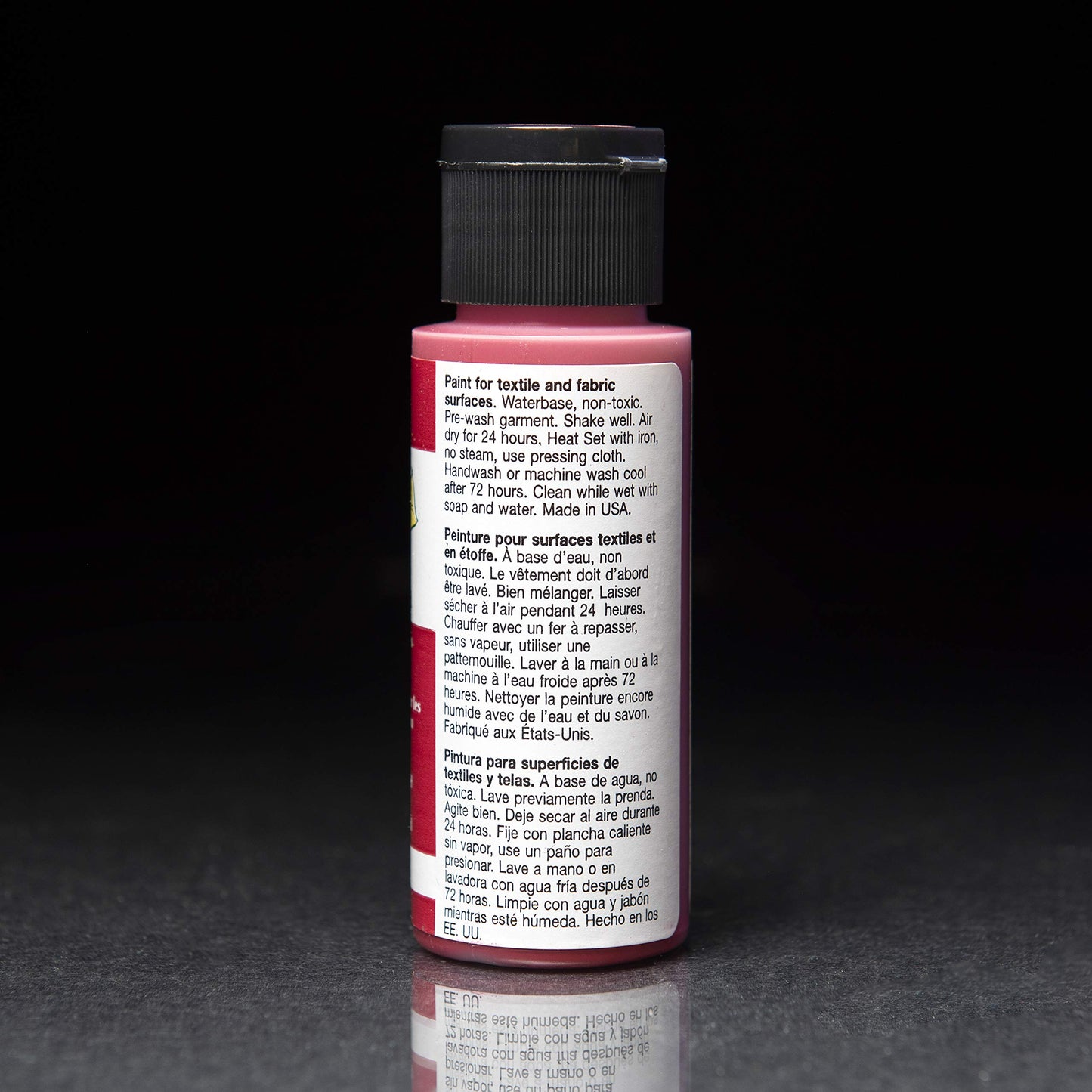 Brush on Fabric Acrylic Paint Beginner Set (2-Ounce),