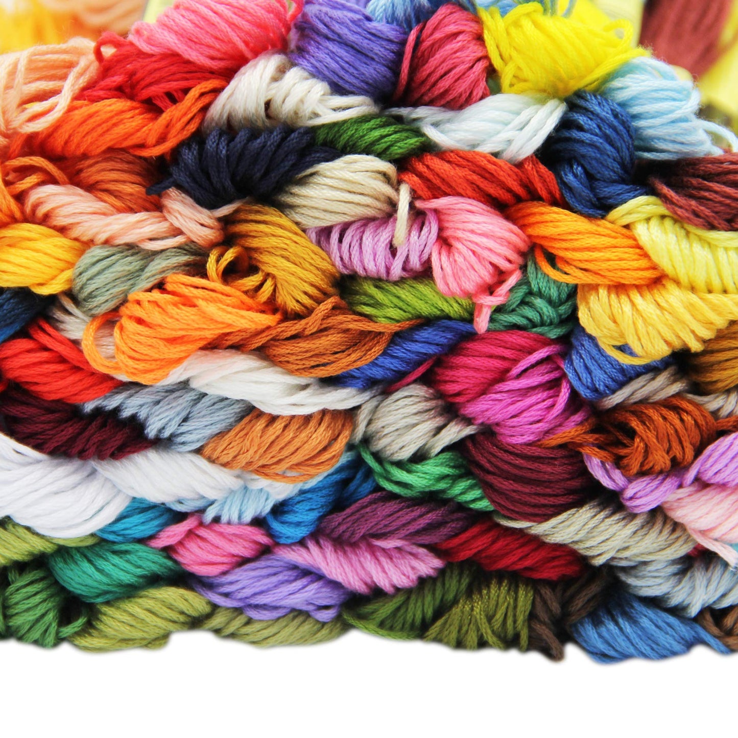 Rainbow Color Embroidery Thread,Cross Stitch Threads, Bracelets Floss, Crafts Floss (200 Colour)