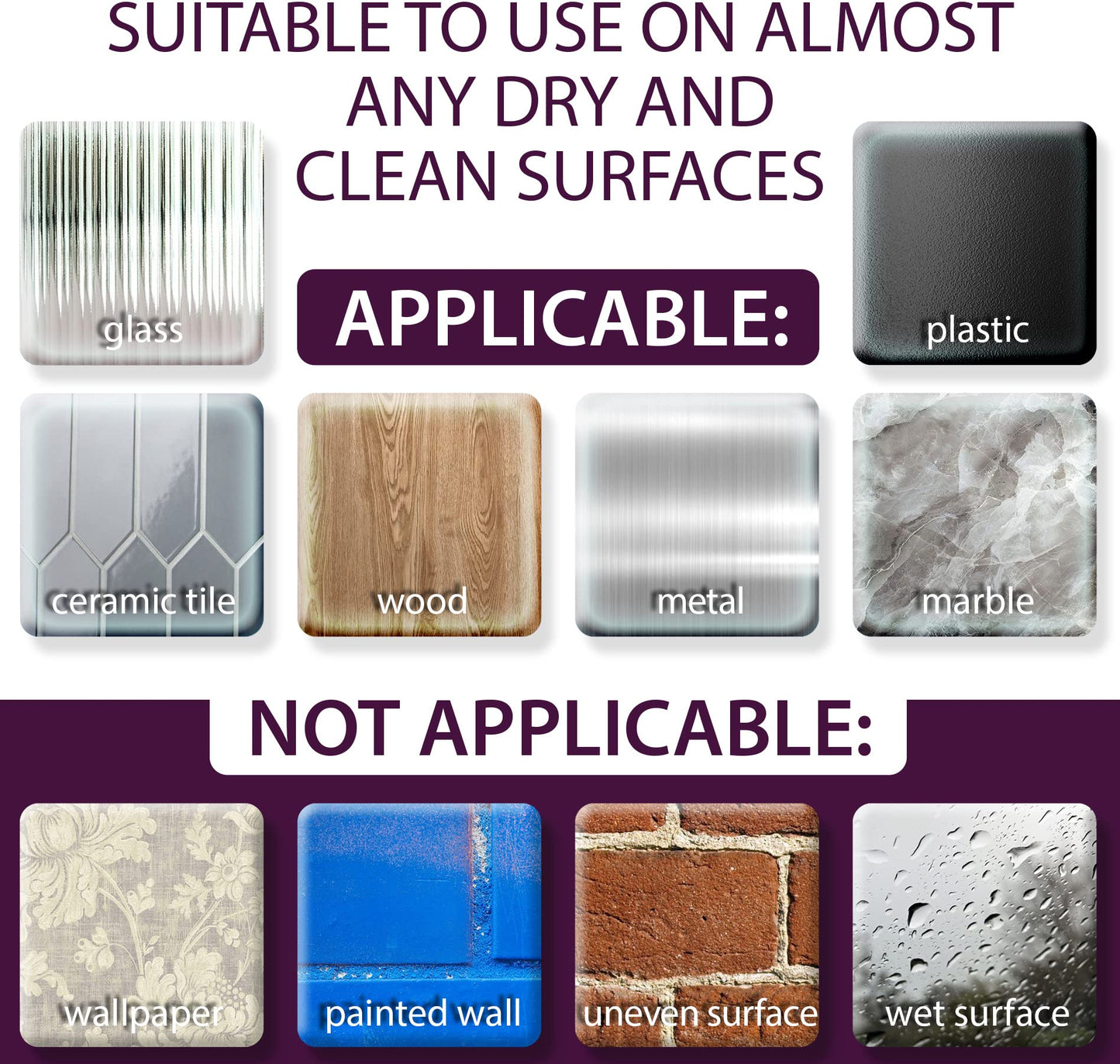 Large Clear Gel Dots Double Sided 500PCs - Self Adhesive Glue Sticky Dots Removable - Clear Gel Sticky Tack for Collectibles, Arts and Crafts, Figurines Home Decor - Double Sided Tape Dots