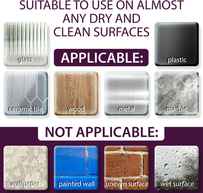 Large Clear Gel Dots Double Sided 500PCs - Self Adhesive Glue Sticky Dots Removable - Clear Gel Sticky Tack for Collectibles, Arts and Crafts, Figurines Home Decor - Double Sided Tape Dots