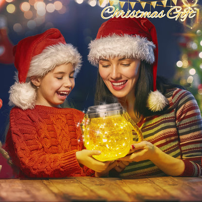 Solar Lantern, 2 Pack Outdoor Lanterns with 30 LED Waterproof Garden Decor Patio Solar Lights Outdoor Decorative Backyard Outdoor Hanging, Warm Light